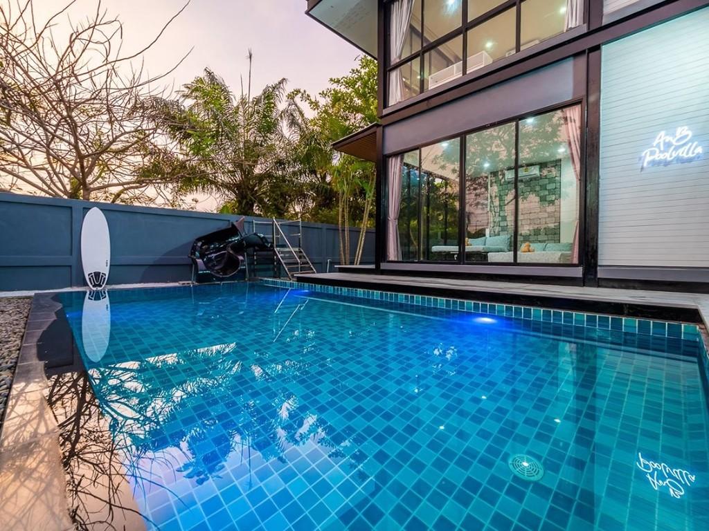 บ้านพักพัทยา เอเอ็นบี ลอฟท์ นัมเบอร์ 1 พูลวิลล่า