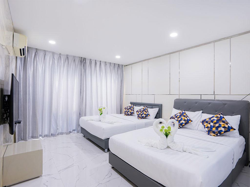 บรรยากาศห้องนอน ยัวร์เดย์ พูลวิลล่า