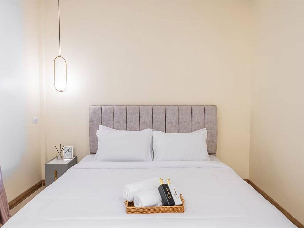 บรรยากาศห้องนอน สิยา กรุ๊ป พูล วิลล่า