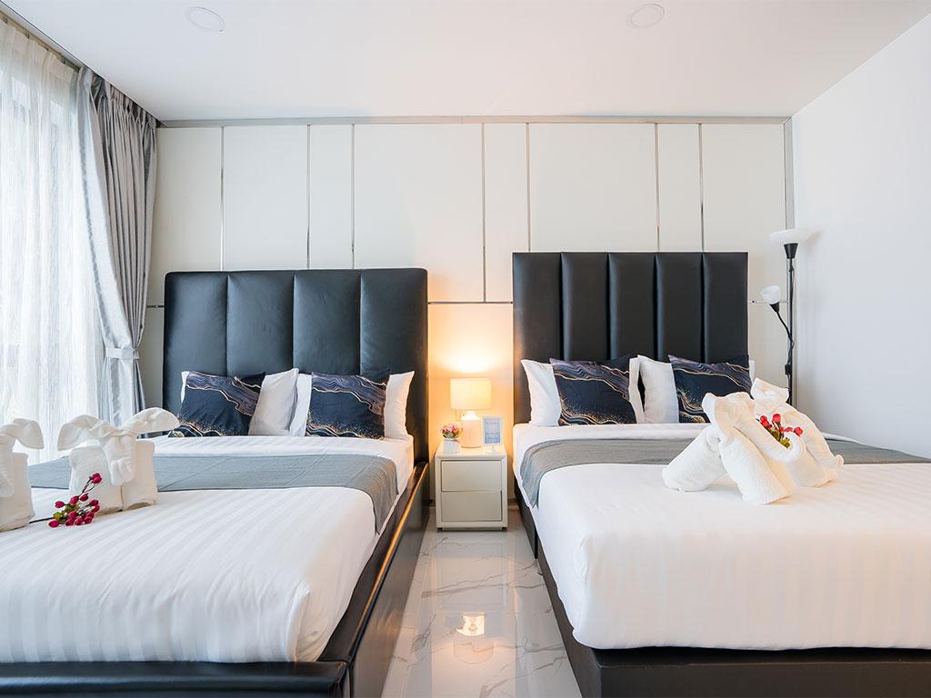 บรรยากาศห้องนอน ยัว เดย์ พลัส พูลวิลล่า