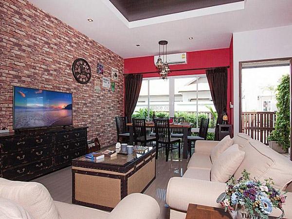 บรรยากาศภายในบ้าน แคสเตอร์ลี่ วิลล่า 